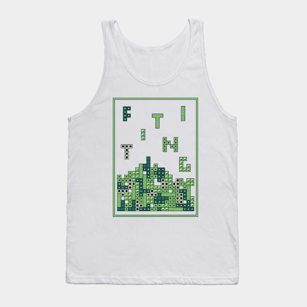 Fitting blocks Tank Top by Janar